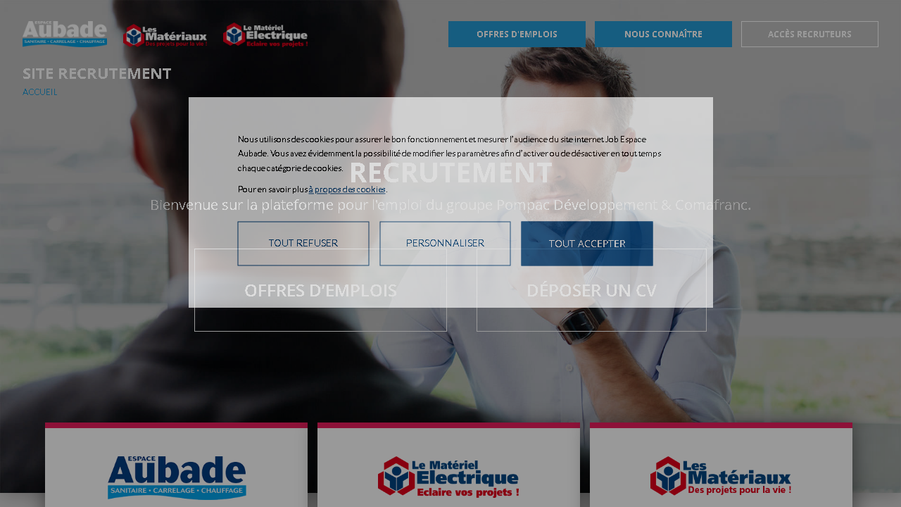 Capture d'écran de http://job-lesmateriaux.com/ 